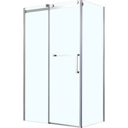 Душевое ограждение Azario Vancouver AZ-NKF1131 L 120х80 см (стекло 8 мм) алюминий/прозрачное - фото 