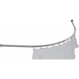 Карниз для ванны Aquatek 150х100 см дуга (для ванны Вирго) KARN-0000010 - фото 