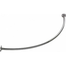 Карниз для ванны Aquatek 150х150 см дуга (для ванны Эпсилон) KARN-0000025 - фото 