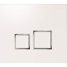 Кнопка смыва Siamp Square 31204060, белый - фото 