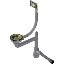 Арматура для кухонной мойки Omoikiri WK-1-UN LG 4956832, светлое золото - фото 