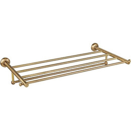 Полка для полотенец Cezares APHRODITE-TD08-02, цвет бронза - фото 