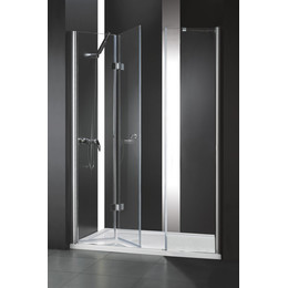 Душевая дверь Cezares 183 см ELENA-W-BS-13-100+45/45-C-Cr, хром/прозрачное - фото 