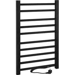 Полотенцесушитель электрический Brimix П10 500x800 мм 08030B, чёрный - фото 