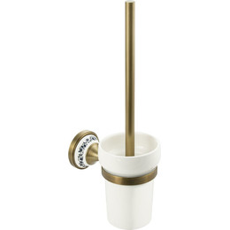 Ёршик для унитаза Brimix 94162, цвет бронза - фото 