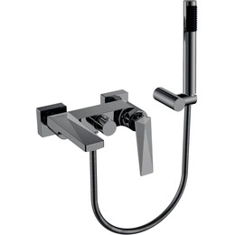 Смеситель для ванны Boheme Venturo 373-SGM, shine gun metal, Цвет производителя: shine gun metal - фото 