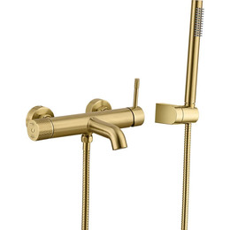 Смеситель для ванны Boheme Uno 463-MG, matt gold, Цвет производителя: matt gold - фото 