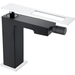 Смеситель для биде Boheme Q 146-BCR, black chrome, Цвет производителя: black chrome - фото 