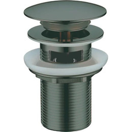 Донный клапан Boheme 612/2-SGM, shine gun metal, Цвет производителя: shine gun metal - фото 