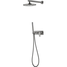 Душевая система для душа Boheme Spectre 454-GM (со скрытой частью) gun metal, Цвет производителя: gun metal - фото 