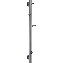 Полотенцесушитель электрический Boheme Uno П1 1300x200 мм 724-GM, gun metal, Цвет производителя: gun metal - фото 