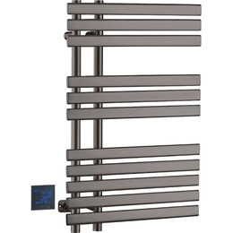 Полотенцесушитель электрический Boheme Venturo П11 80x800 мм 723-GM, gun metal, Цвет производителя: gun metal - фото 
