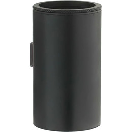 Стакан для зубных щеток Boheme Uno 10974-B, чёрный матовый, Цвет производителя: чёрный матовый - фото 