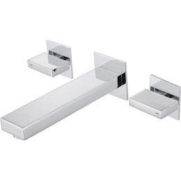 Смеситель для раковины настенный Abber Daheim AF82122 (со скрытой частью), Цвет производителя: хром - фото 