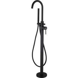 Смеситель для ванны Abber Wasser Kreis AF8115B, чёрный матовый, Цвет производителя: чёрный матовый - фото 