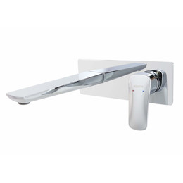 Смеситель для раковины настенный Aquatek Вега AQ1013CR, Цвет производителя: хром - фото 