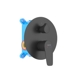 Смеситель для ванны Aquatek Бетта AQ1146MB (со скрытой частью) чёрный матовый, Цвет производителя: чёрный матовый - фото 