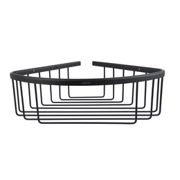 Полка угловая Aquatek Вега AQ4006MB, цвет чёрный матовый - фото 