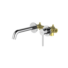 Смеситель для раковины настенный Aquatek Европа AQ1313CR, Цвет производителя: хром - фото 