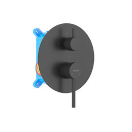 Смеситель для ванны Aquatek Европа AQ1346MB (со скрытой частью) чёрный матовый, Цвет производителя: чёрный матовый - фото 