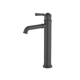 Смеситель для раковины высокий Aquatek Классик AQ1504MB, чёрный матовый, Цвет производителя: чёрный матовый - фото 