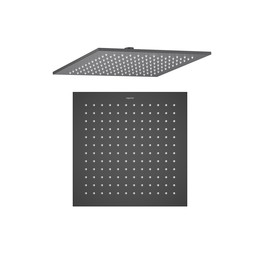 Верхний душ Aquatek 300x300 мм AQ2078MB, чёрный матовый - фото 