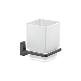 Стакан для зубных щеток Aquatek Либра AQ4304MB, цвет чёрный матовый - фото 