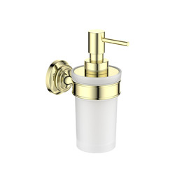 Дозатор для жидкого мыла Aquatek Классик AQ4505PG, цвет золото - фото 