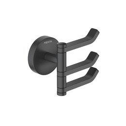 Тройной крючок Aquatek Бетта AQ4632MB, цвет чёрный матовый - фото 