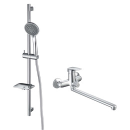 Смеситель для ванны Aquatek Вега AQ1033CR, Цвет производителя: хром - фото 