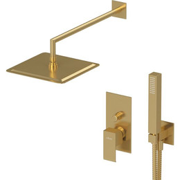 Душевая система для душа Cezares PORTA-DSIPQ-30-SR (верхний душ 300x300 мм) sunrise, Цвет производителя: Sunrise - фото 