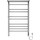 Полотенцесушитель электрический Aquatek Альфа с полкой П10 500х900 мм AQ EL RRP1090CH - фото 