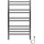 Полотенцесушитель электрический Aquatek Поларис П10 500х900 мм AQ EL KO1090CH - фото 