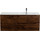 Тумба подвесная с раковиной BelBagno ETNA-1000-2C-1A-SO-RW-R 100 см (раковина BB1000ETL-R) Rovere Moro, Цвет фасада: Rovere Moro - фото 