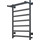 Полотенцесушитель электрический Тругор Пэк сп 20 кв с полкой П7 500х800 мм (возможность скрытого подключения) 00-00047126, графит - фото 