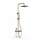 Душевая стойка с термостатом Wonzon & Woghand WW-B3310-BG, золото брашированное - фото 