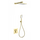 Душевая система для душа с термостатом Wonzon & Woghand WW-B4003-BG, золото брашированное - фото 