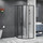 Душевое ограждение Azario SHANGHAI 100x100 см AZ-S43-100-MB-CL, чёрный матовый/прозрачное - фото 