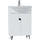 Тумба напольная с раковиной Акватон Панда 50 см 1A0537K0PD010, белый - фото 