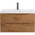 Тумба подвесная с раковиной BelBagno MARINO-800-2C-SO-RN-P 80 см, Rovere Nature - фото 