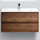 Тумба подвесная с раковиной BelBagno KRAFT-900-2C-SO-RT 90 см, Rovere Tabacco - фото 