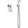 Набор для гигиенического душа Timo Helmi 4089/00-16SM, хром/белый - фото 