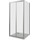 Душевое ограждение Bas Infinity SD+SP C-CH 90х90 см, хром/прозрачное - фото 