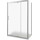 Душевое ограждение Bas Orion WTW-PD+SP G-CH 100х80 см хром/матовое - фото 