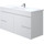 Тумба подвесная с раковиной Mirsant Next 120 см (раковина Next 120), белый - фото 