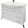 Тумба напольная с раковиной Mirsant Сандра 100 см, белый - фото 