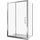 Душевое ограждение Bas Neo WTW-120-C-CH+SP-80-C-CH 120х80 см, хром/прозрачное - фото 