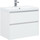 Тумба подвесная с раковиной Aquanet Гласс 80 см 238361, белый - фото 