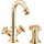 Смеситель для раковины Cezares APHRODITE-LS2-03/24-O, золото, Цвет производителя: золото - фото 