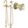Смеситель для ванны Cezares APHRODITE-VDP-03/24-Sw, золото, Цвет производителя: золото - фото 